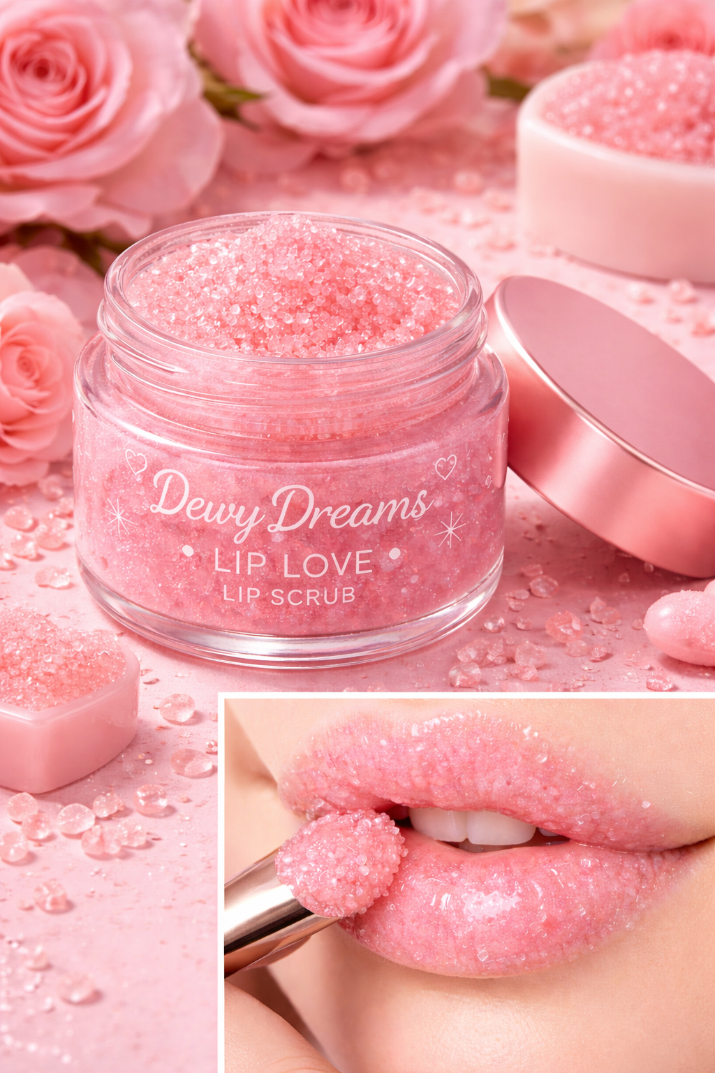 Lip Love™ Hyaluronic Peptide Lip Scrub