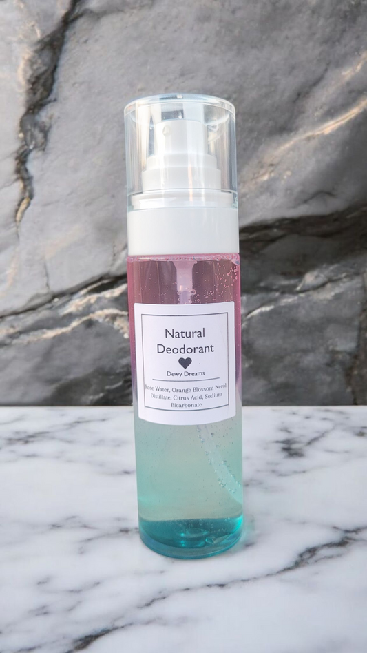 Natural Deodorant Spray with Allantoin & Panthenol B5