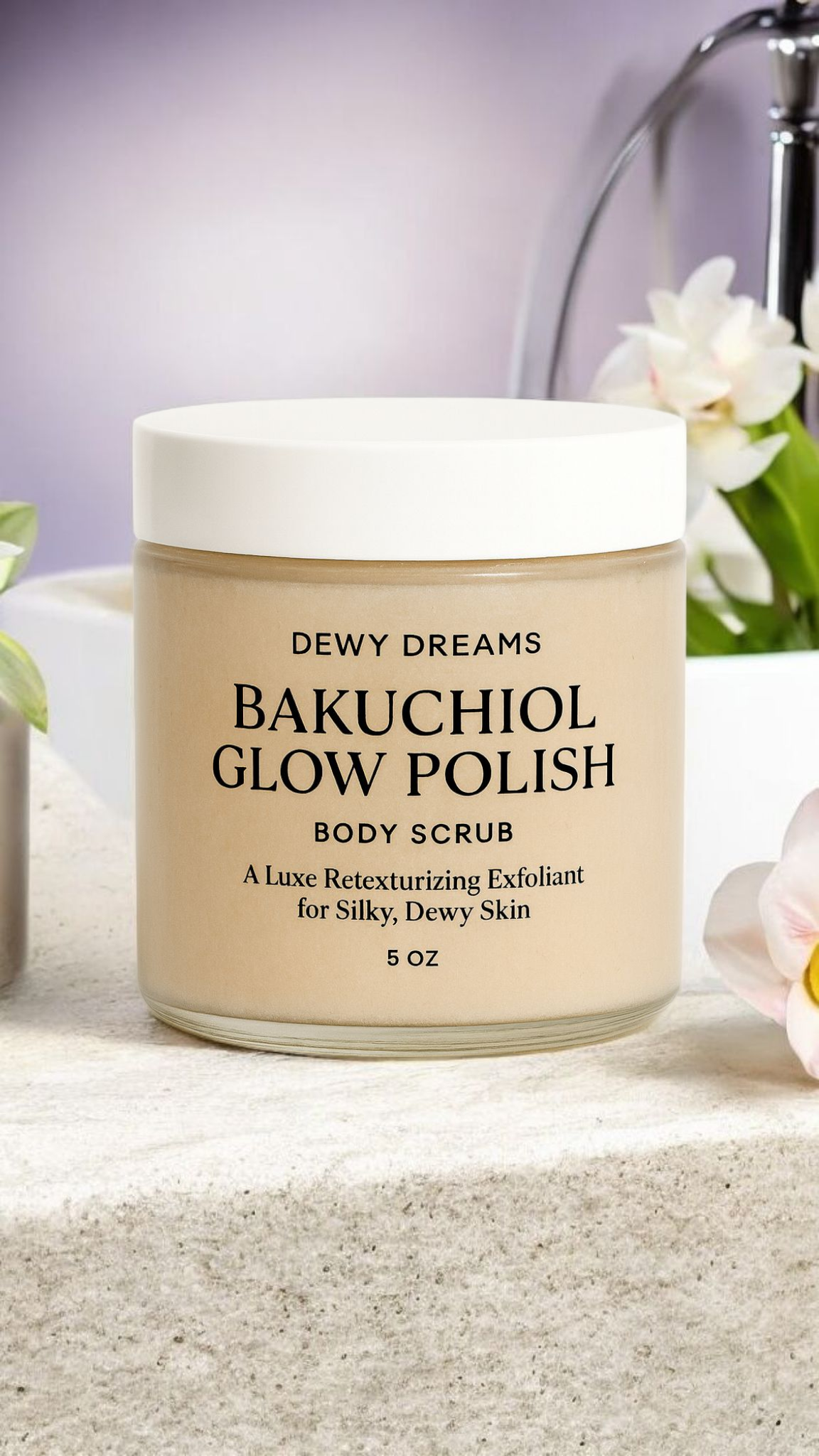 Bakuchiol Glow Polish Body Scrub