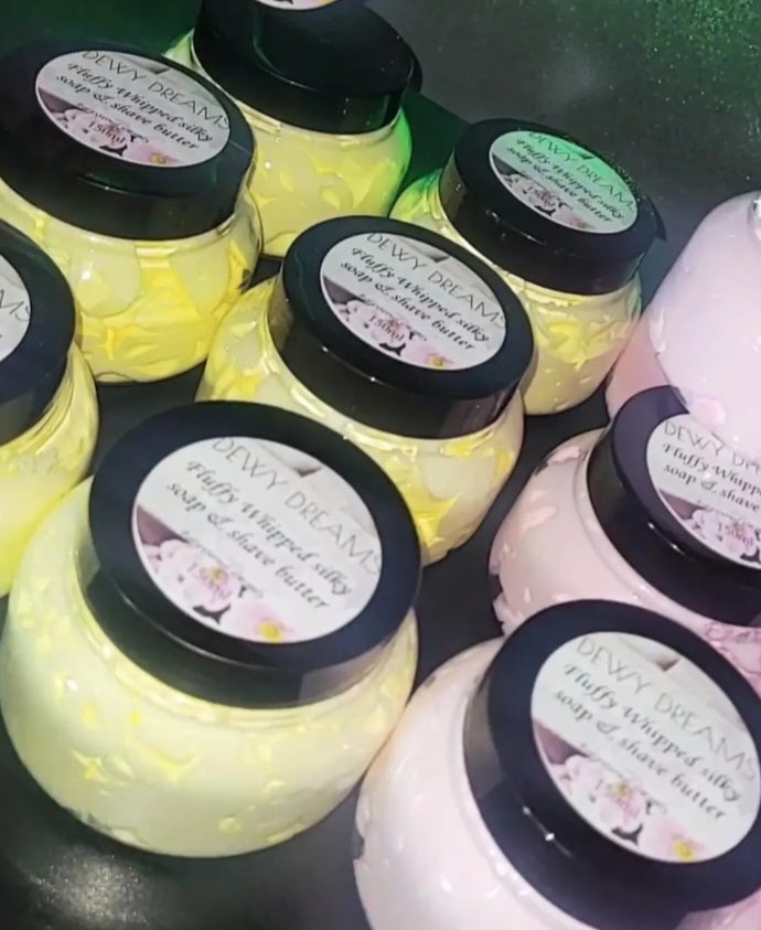 Fluffy Whipped Soap & Shave butter