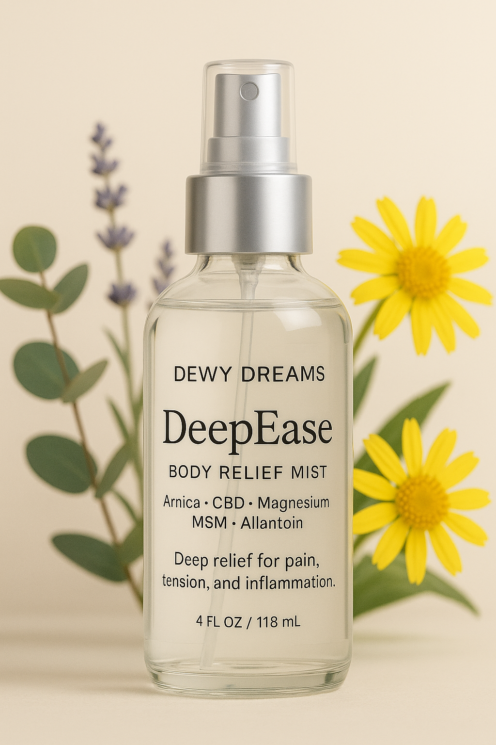 DeepEase Body Relief Mist