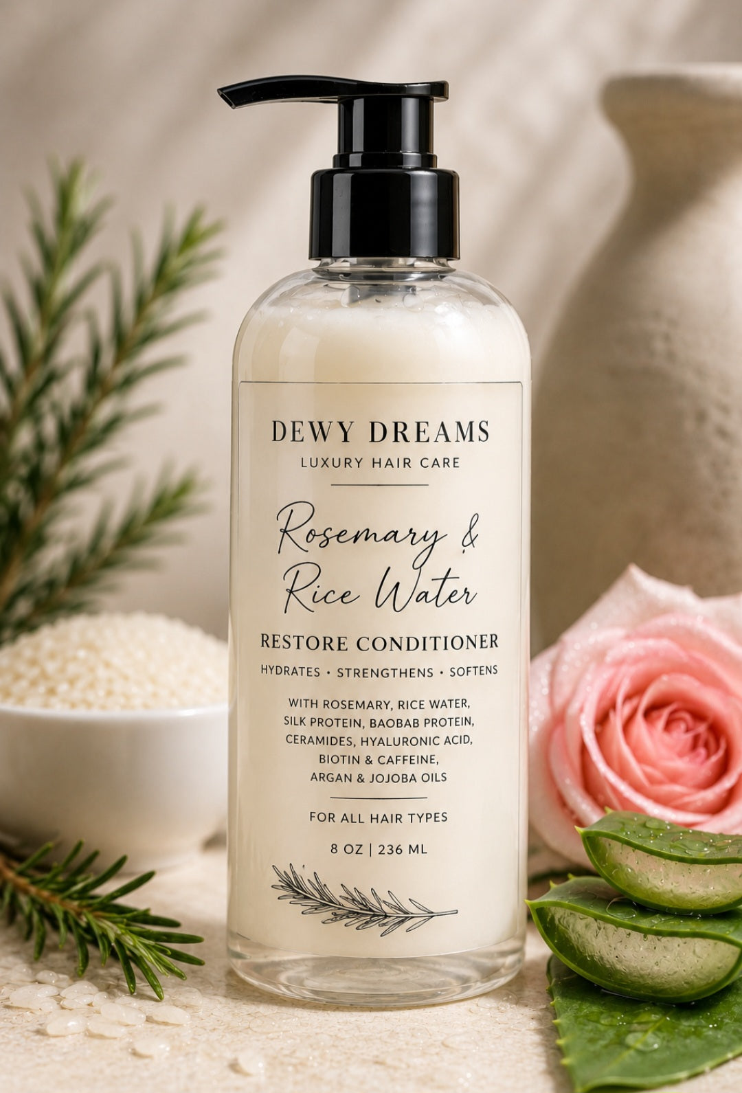 Rosemary & Rice Water Restore Conditioner