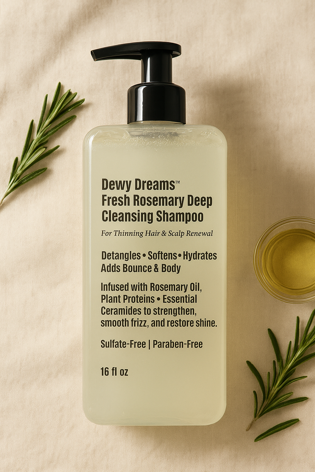 Fresh Rosemary Deep Cleansing Shampoo