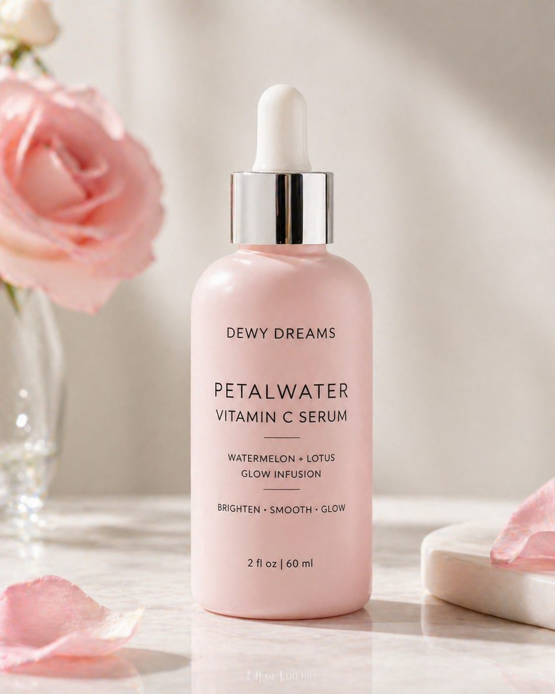 Petalwater Vitamin C Serum™
Brightening + Firming Glow Serum