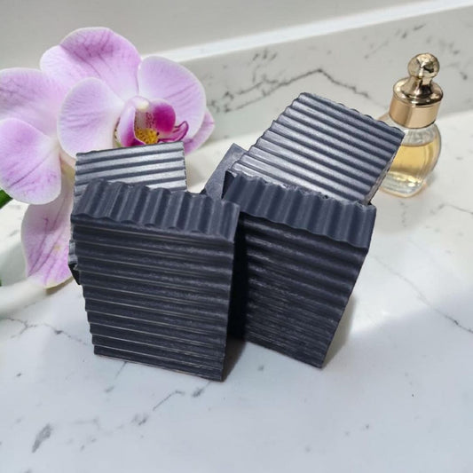 Charcoal facial cleanser bar